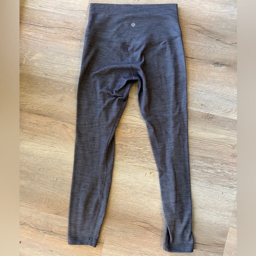lululemon athletica Dark Charcoal Gray Leggings